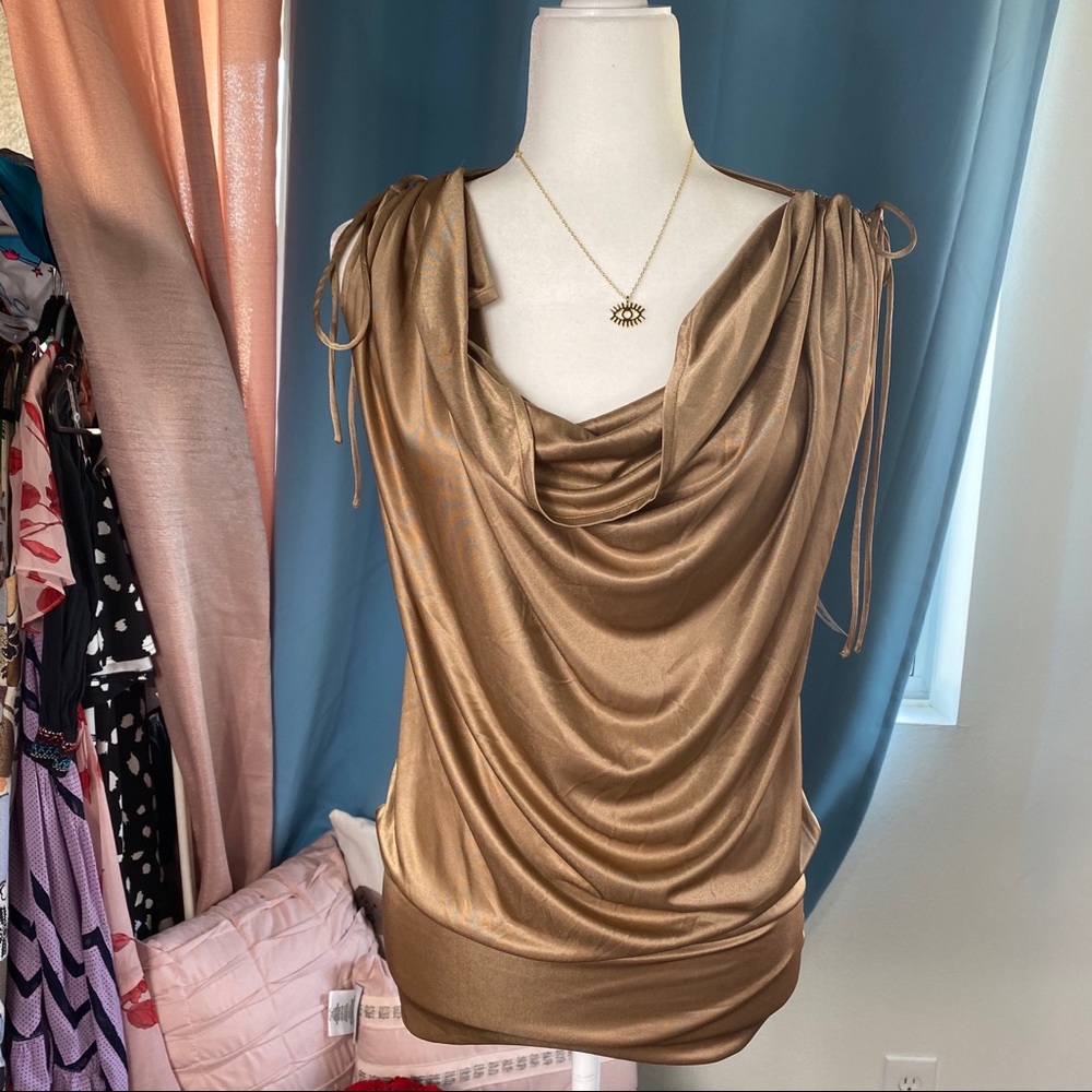 Alice and Olivia Drape Top